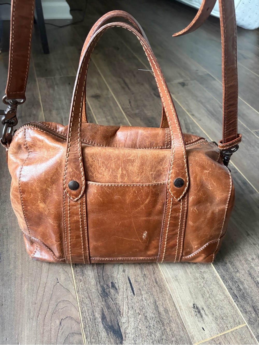 Leather Frye bag